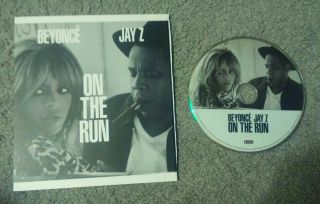 Beyonce And Jay Z - On The Run - Rare 2015 Hbo Emmy Fyc Dvd - Ships Global