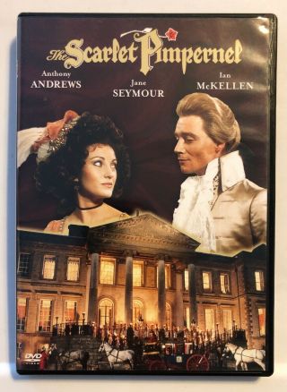 The Scarlet Pimpernel (dvd,  2004) Rare Oop W/ Insert Jane Seymour Anthony Andrew