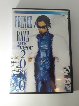 Prince In Concert Rave Un2 The Year 2000 Rare Oop Dvd Live In Concert