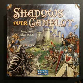 Shadows Over Camelot Board Game - Days Of Wonder - Rare & Complete