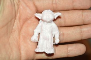 RARE 100 TOY MEXICAN FIGURE BOOTLEG STAR WARS JODA WHITE MADE IN MEXICO 3