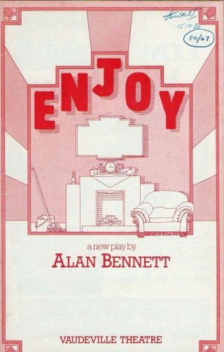 Colin Blakely - Joan Plowright - Alan Bennett Rare Signed Theatre Programme