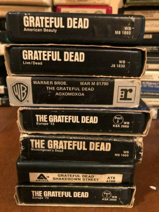 7 Rare Grateful Dead 8 Track Tapes