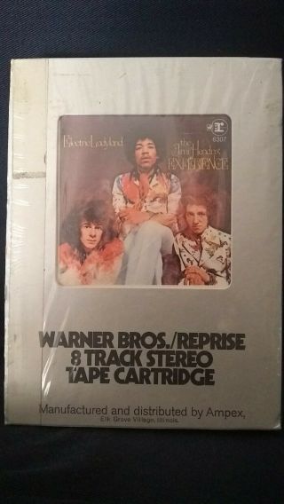 The Jimi Hendrix Experience Electric Ladyland 8 Eight Track Tape Rare With Slip