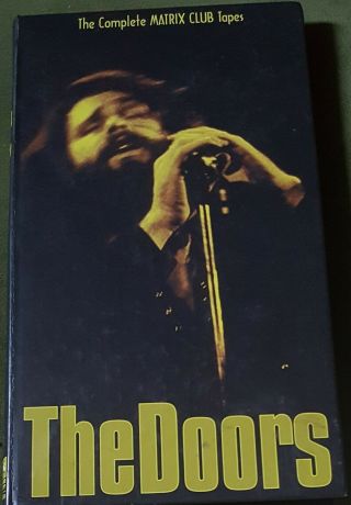 The Doors The Complete Matrix Club Tapes 4 Cd Box Set With Book,  Rare