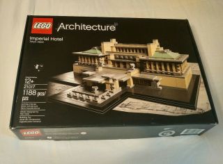 Retired Rare Lego Architecture 21017 Imperial Hotel Tokyo Japan 100 Complete