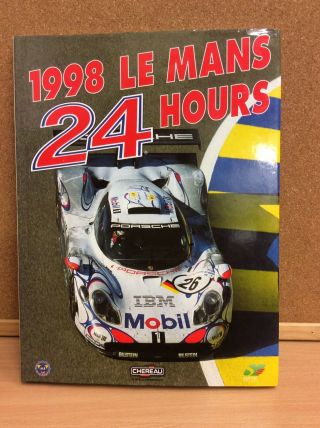 1998 Le Mans 24 Hours Collectable Rare Book Hardcover