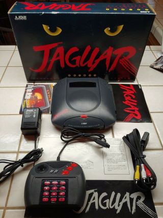 Atari Jaguar System Console Boxed Vintage Rare