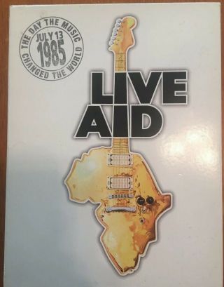 Live Aid 1985 (4 - Dvd) Madonna Paul Mccartney Bowie Freddie Mercury Queen Rare
