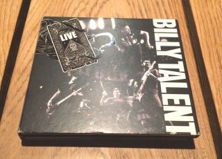 Billy Talent 666 Live Dusseldorf Rare 3 Disc Deluxe Version 2 Dvd,  Cd (d)