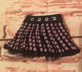 Bratz Girlz Girls Doll Vhtf Very Rare Pretty N Punk Jade Checkered Skirt