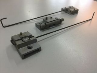 VERY RARE COMPLETE HINGES SYSTEM FOR THORENS TD 125 MK I & MK II 2