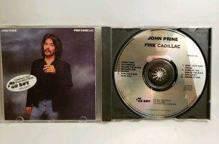 John Prine Pink Cadillac Cd Rare Oop Oh Boy Records 1979 Hard To Find