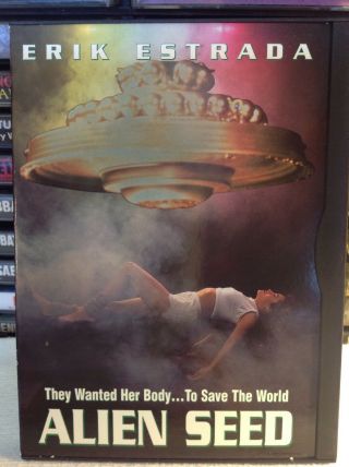 Alien Seed (dvd,  1999) Rare B Movie Sci Fi Erik Estrada Oop Image Entertainment