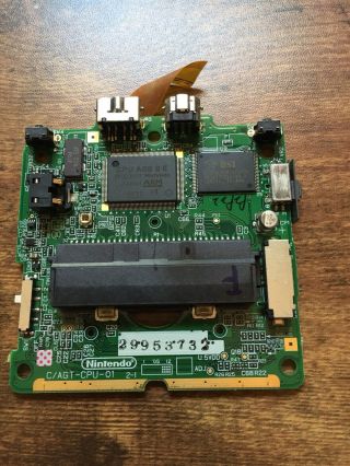 Gameboy Advance Sp Ags 101 Board,  Defective,  Rare Gba Nintendo Japan