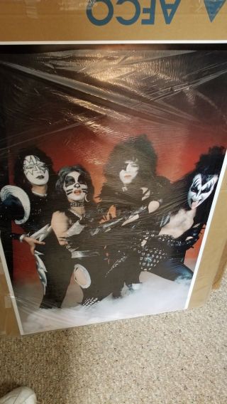 Kiss Alive 1 Era Lithograph Print Poster 24x36 Ultra Rare Really