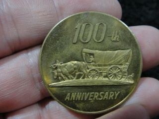 Rare 1970 Dodge County 100th Anniversary Centennial Year Token Medal Coin