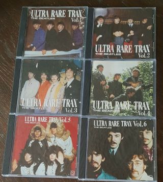 The Beatles Ultra Rare Trax Cd Volumes 1 - 7 Set