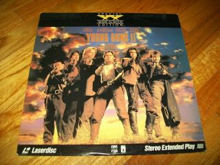 Young Guns Ii Laserdisc Ld Widescreen Format Rare Part Two 2