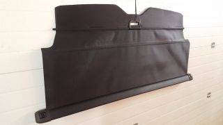Bmw E34 Touring Oem Rear Black Cargo Cover Retractable Trunk Privacy Shade /rare