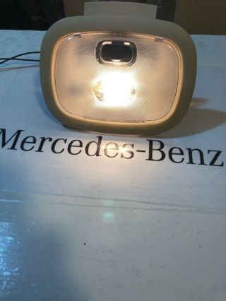 W163 Mercedesbenz 98 - 05 Interior Overhead Lamp Dome A 1638200201 Oem Tan Rare