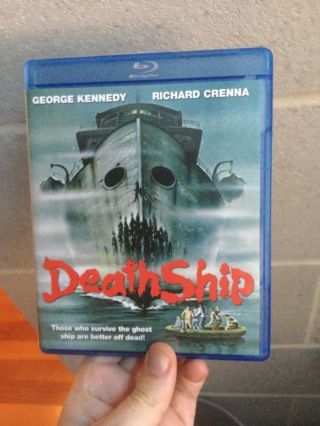 Death Ship (blu - Ray,  2012) Ln Rare Oop Out Of Print & Vhtf Scorpion Blu Horror