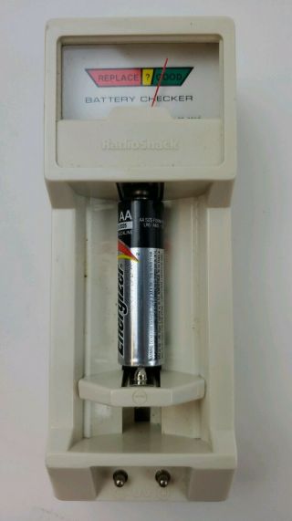 Fully Rare Micronta 22 - 096A Battery Checker Tester D C AA AAA N & 9 Volt 3