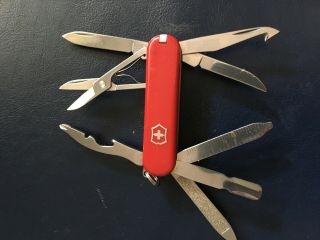 Swiss Army Knife Victorinox Mini Champ 58mm Rare 2
