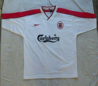 Liverpool 1998 1999 Away Shirt Rare Reebok Carlsberg (m)