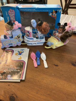 Mattel The Heart Family Disney Kids On Parade Rare Mickey Donald Pluto Barbie