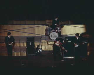 The Beatles John Paul Ringo And George Performing Live 1960 