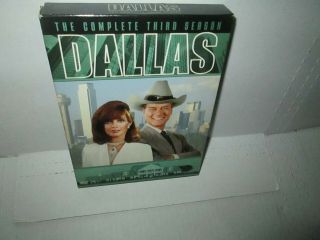 Dallas - The Complete Third Season Rare Dvd Box Set Larry Hagman (5 Disc) 1979