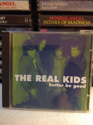 Better Be Good By The Real Kids (cd,  Aug - 1999,  Norton) Rare Punk Garage Rock.