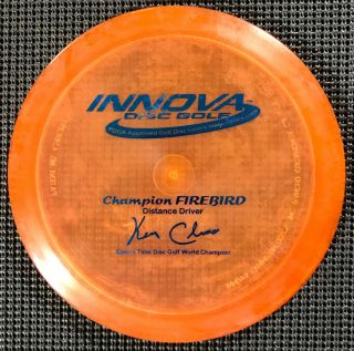 Innova Champion Firebird - 11x Ken Climo - Early & Rare - Pfn 170g - Orange
