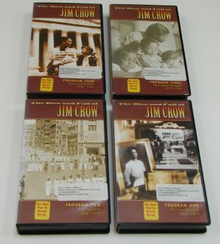 Jim Crow Documentary On Segregation Rare Vhs Civil Rights Naacp American History