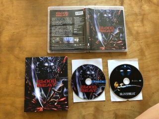 Blood Beat Blu Ray/dvd Vinegar Syndrome Restored In 4k 2 Disc Rare Slipcover