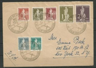 Germany,  Berlin,  Mi:35 - 41 On The Cover,  Rare