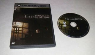 Secret Files Of The Inquisition (dvd,  2007) Rare Oop Pbs Region 1 Usa