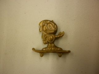 Rare Gold Sonic The Hedgehog Cookie Crisp Prize Toy