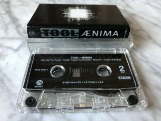 Tool Aenima Cassette Tape 1996 Volcano Us Press Very Rare Fear Inuculum,  Maynard