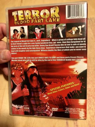 Terror At Blood Fart Lake (DVD,  2009) OOP Very Rare Horror Comedy 2