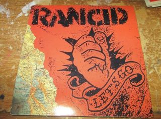 Rancid Sticker Collectible Rare Vintage 90 
