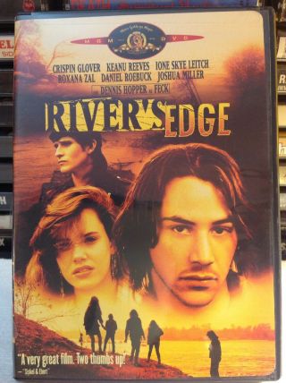 Rivers Edge (dvd,  2001,  Avant - Garde Cinema) Crispin Glover Keanu Reeves Rare