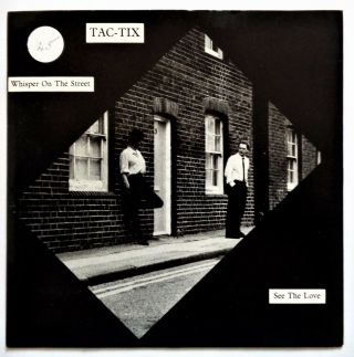 Tac Tix Vinyl 45 Private Press Twee C86 Indiepop Rare Uk Whisper On The Street