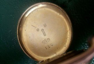 RARE VINTAGE GENTS 9K GOLD ROLEX SOLAR WATCH,  AND KEEPING TIME. 5
