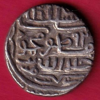 Gujarat Sultan - Muzaffarshah Ii - One Tanka - Rare Silver Coin C13