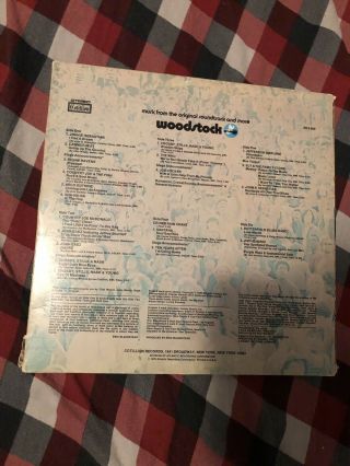 Woodstock Soundtrack - Rare 3 LP Vinyl Record Album Set - VG 2