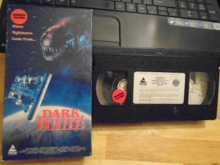 Rare Oop Dark Universe Vhs Film 93 Horror Sci Fi Alien Joe Estevez Steve Latshaw