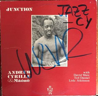 Andrew Cyrille & Maono “junction” Orig 1976 Ips Lp Rare Avant - Garde Jazz