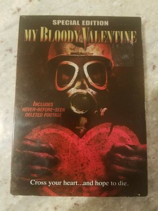 My Bloody Valentine Special Edition - Slasher Dvd Rare Oop W/ Slipcover